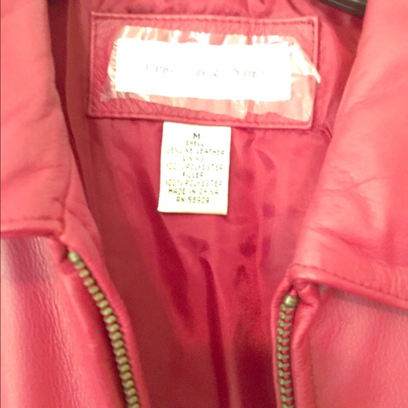 Brand-new never been worn leather jacket