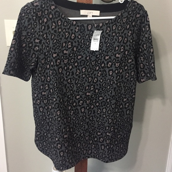 NWT - leopard print top from Loft