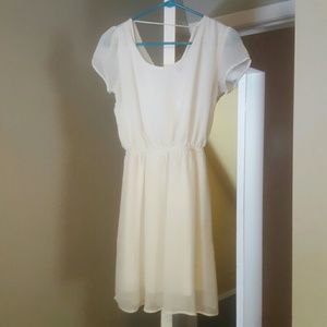 Off-white dress from Francescas