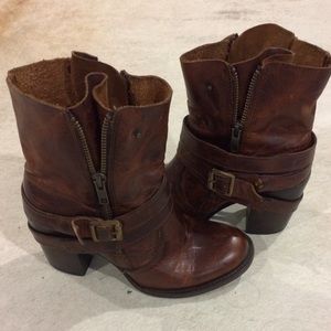 Freebies by Steven | Leather Bama Boots