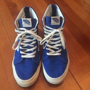 Suede Blue Vans