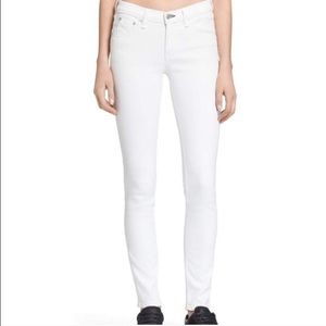 Rag & Bone white skinny jeans
