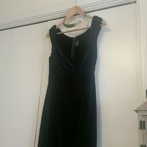 Green Velvet Rock Steady Pinup Dress