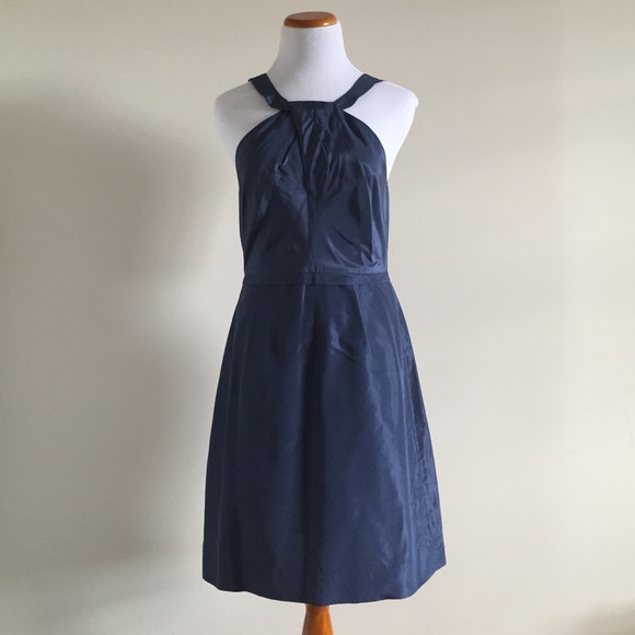 SALE! Blue Silk J. Crew Cocktail Dress