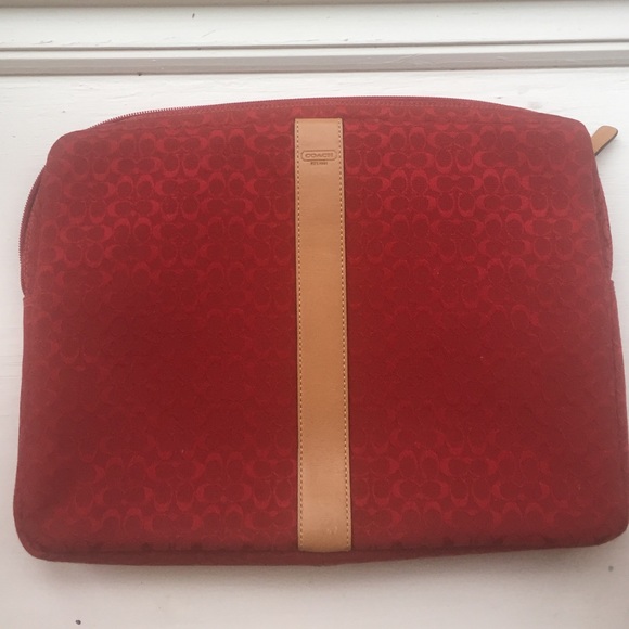 Small laptop/I pad coach bag