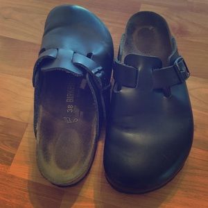 Black Birkenstock Clogs