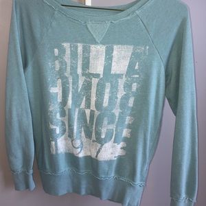 dark teal Billabong sweatshirt