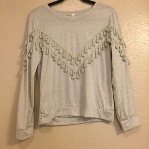 💸 LOWERED PRICE 💸 Cotton tassel shirt