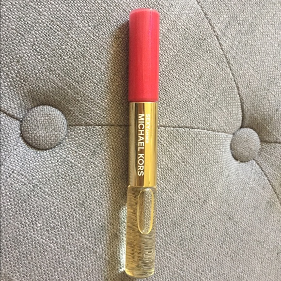 Michael kors lip gloss and roller ball perfume