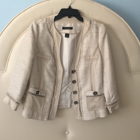 Whit house black market 3/4 sleeve blazer