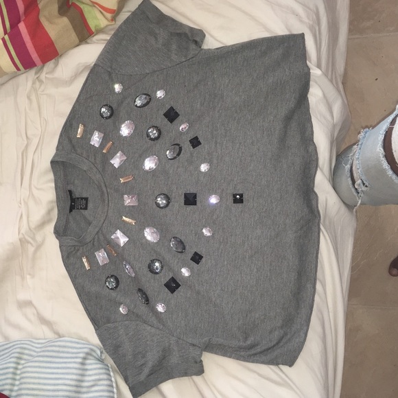 Beaded fashionable top