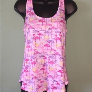 Delia's Flamingo Racerback Tank