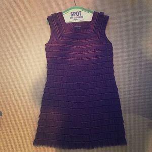 Purple dress very flattering