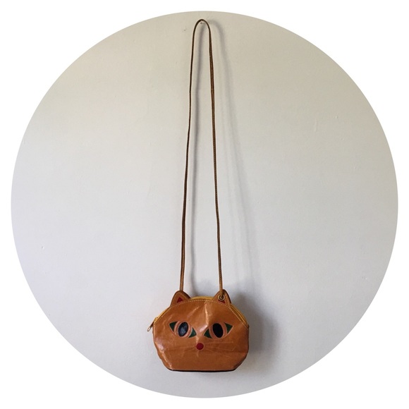 Adorable Vintage Cat Purse
