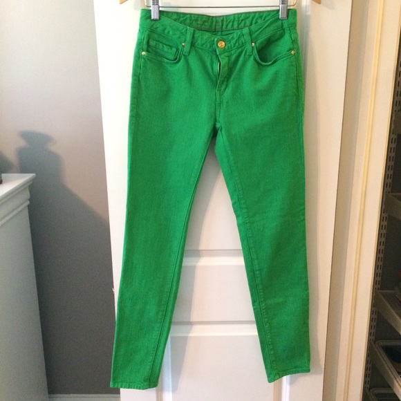 Kate Spade Kelly Green Skinny Jeans