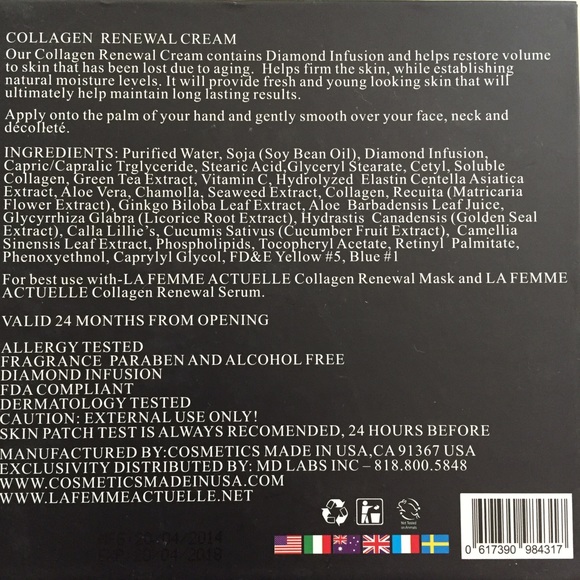 La Femme Diamond-Infused Collagen Renewal Cream - Picture 4 of 4