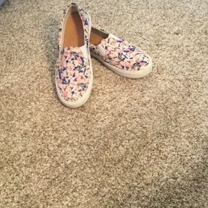 Canvas slip ons