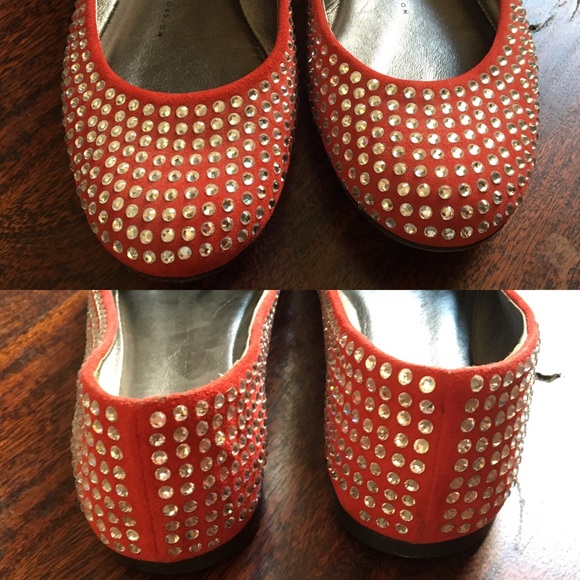 Auth- Giuseppe Zanotti Swarovski crystal Ted flats - Picture 3 of 4