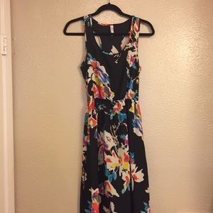 Floral mid to long maxi