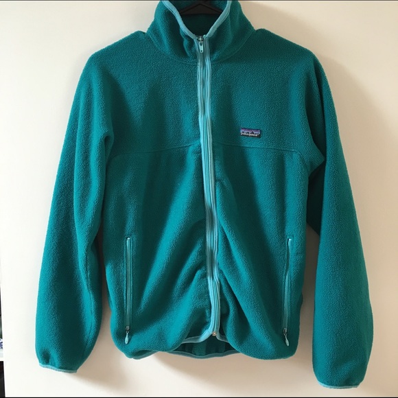 Patagonia Jackets & Blazers - Patagonia teal jacket, 12, medium