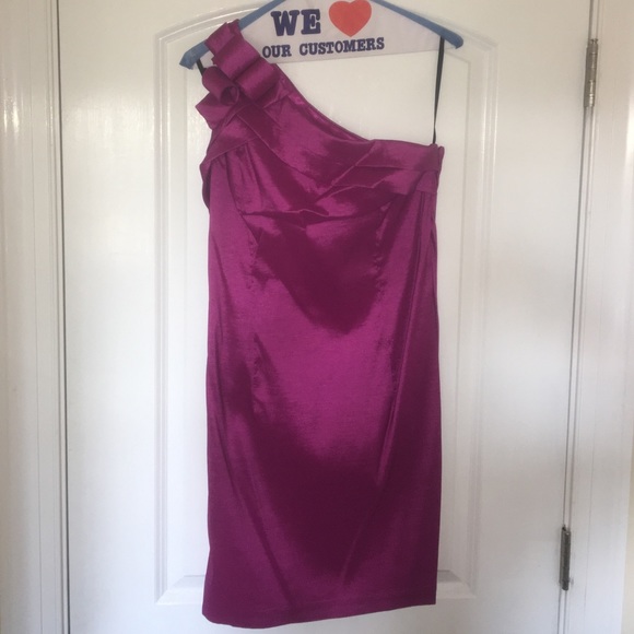 Jessica McClintock One Shoulder Dress