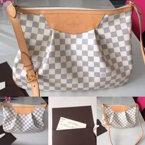 Louis Vuitton Siracusa MM Damier Azur