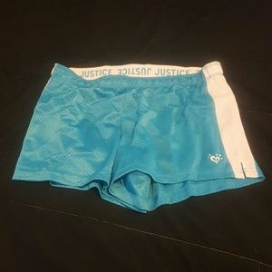 Justice youth athletic shorts