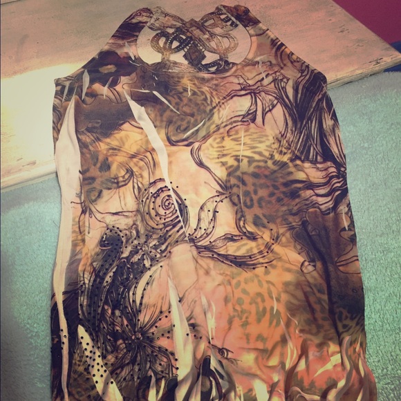 Ocean blue tank top size medium