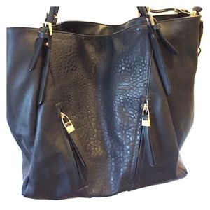 NWOT Large black tote bag