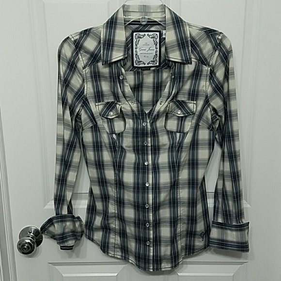 Guess Plaid Shirt