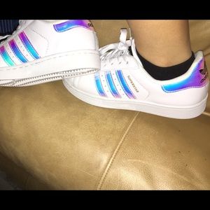Holographic adidas!! All sizes