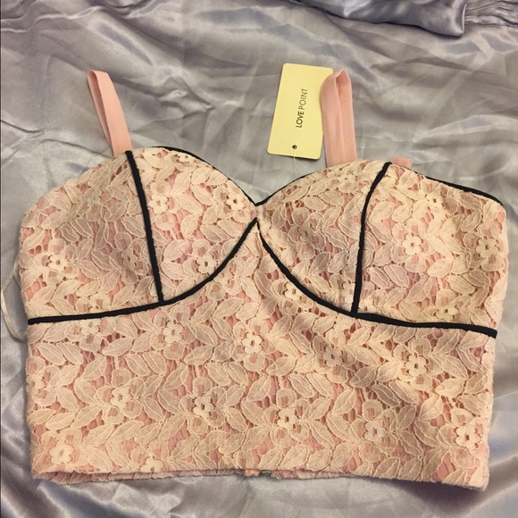 Tops - Pink Crop Top