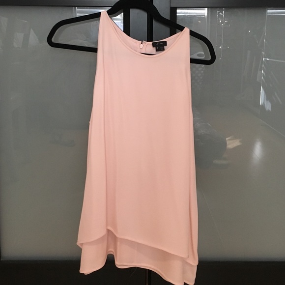 Light pink theory blouse