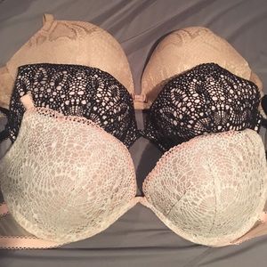 Set of 3 Victoria's Secret 36D