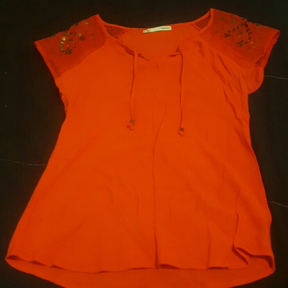 Women's shoet sleeve casual top