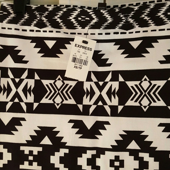 Brand new with tag express tribal pencil skirt - Picture 2 of 3