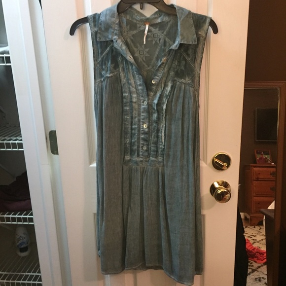 Free People shirt dress