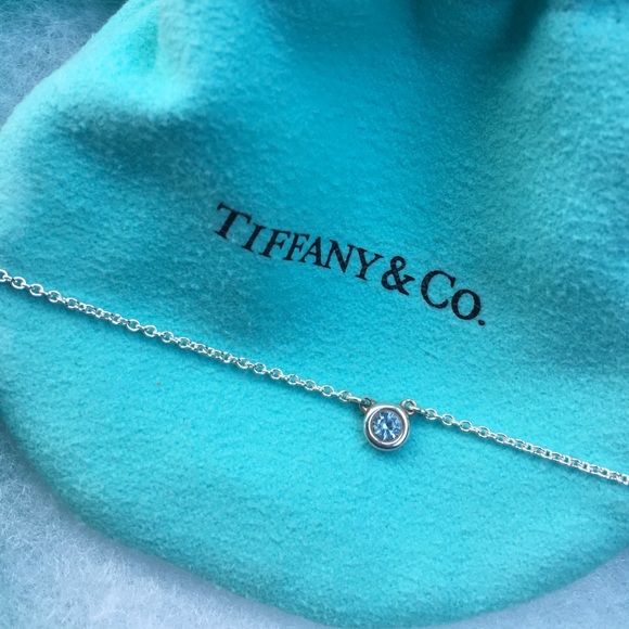 Tiffany & Co Elsa Peretti Aquamarine Necklace