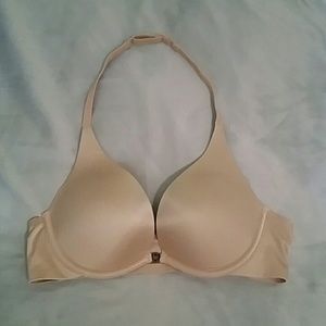 VS plunge halter bra