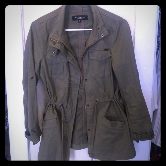 Green cargo jacket