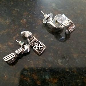 2 pair Brighton earrings