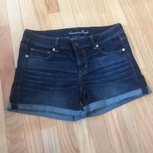 American eagle midi shorts