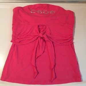 Bebe strapless shirt