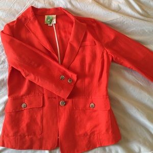 SALE! Orange Aryn K. Jacket