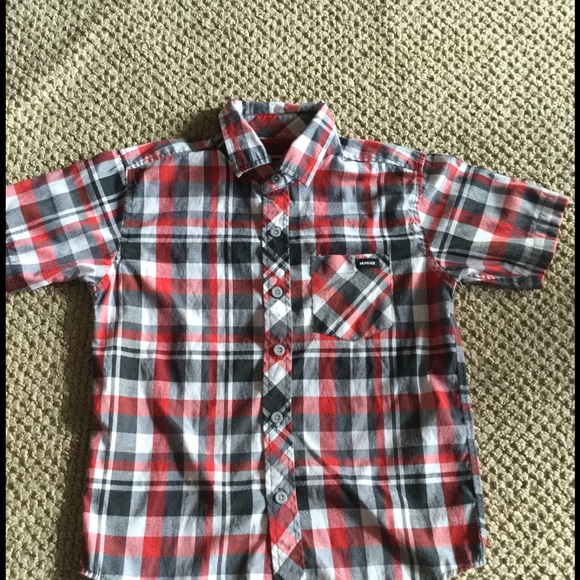 Boys Montage Button Up Shirt Size 7