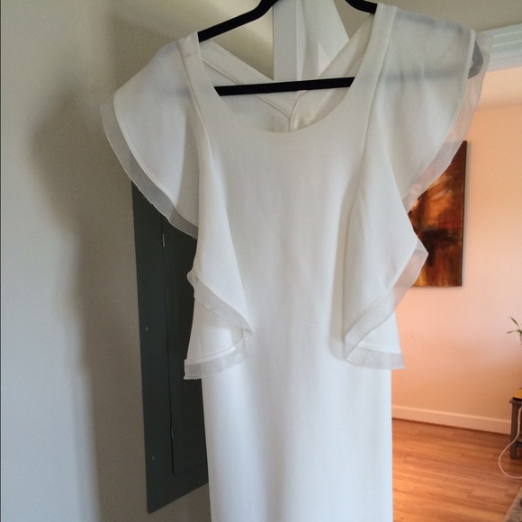 Club Monaco white dress
