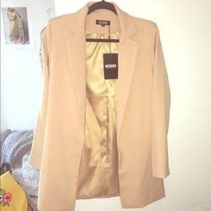 Missguided Nude Blazer