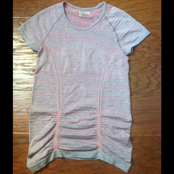 Athleta Tops - Athleta gray and pink top. Size S. In great shape!