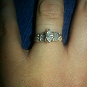 .49 diamond wedding ring 14k