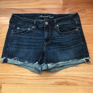 American eagle midi shorts